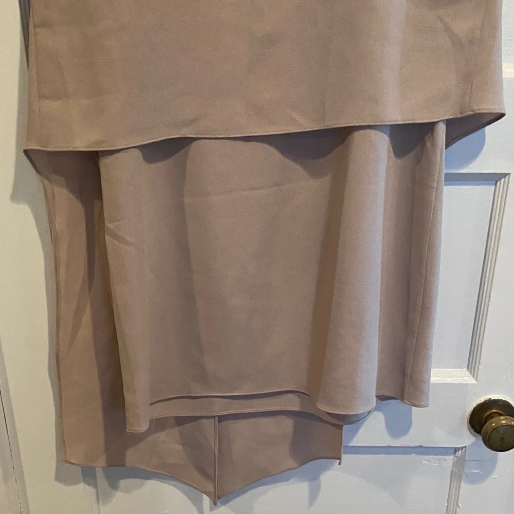 Tibi Sleeveless Beige Tunic Dress - Picture 8 of 8